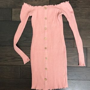 Fashion Nova Knee Length Long Sleeve dress